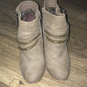 Cute Booties with strap ankle detail